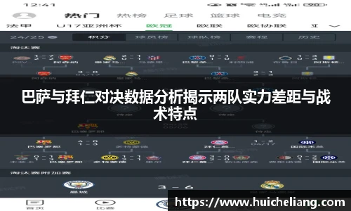 巴萨与拜仁对决数据分析揭示两队实力差距与战术特点